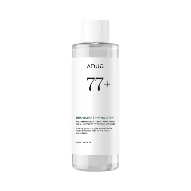 Anua Heartleaf 77 + Hyaluron Soothing Toner 250ml
