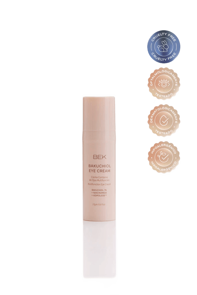BEK CONTORNO DE OJOS MULTIFUNCIÓN | Bakuchiol 1% + Niacinamide + Adipoless