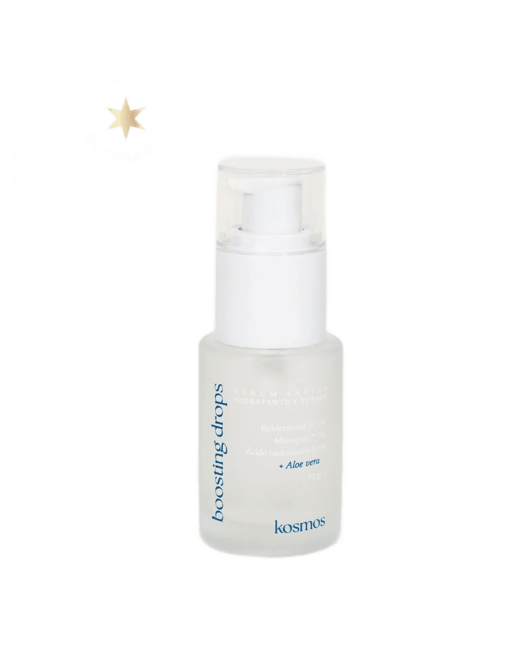 SÉRUM HIDRATANTE Y TENSOR / Boosting Drops - EPIDERMOSIL 5% + MUNAPSYS 3% + ÁCIDO HIALURÓNICO