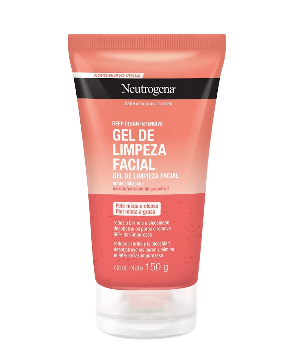 Gel de Limpeza NEUTROGENA® Deep Clean Intensive Grapefruit